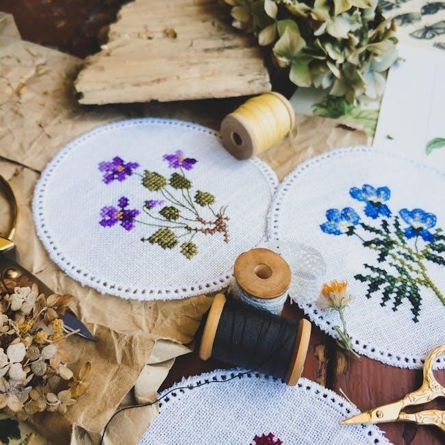 cross stitch instructions